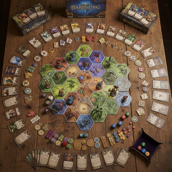 Bardsung Board Game image 2