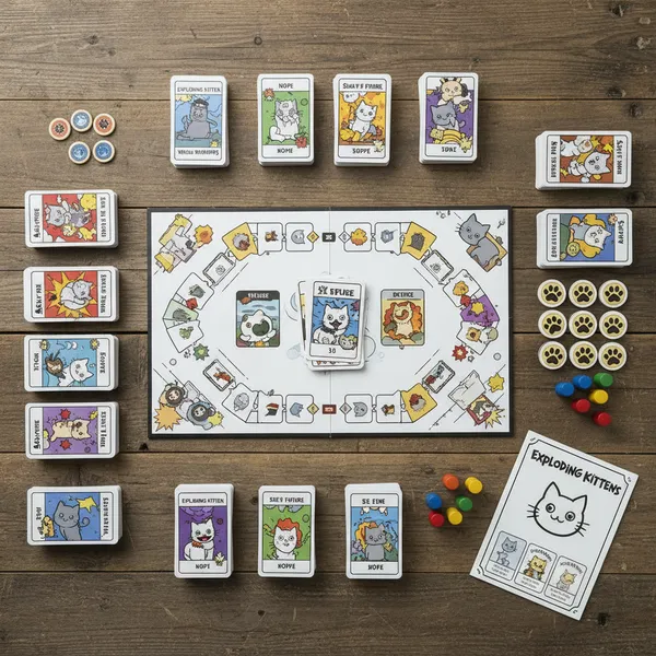 Exploding Kittens Board Game image 2