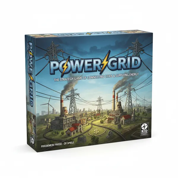 Power Grid Board Game
