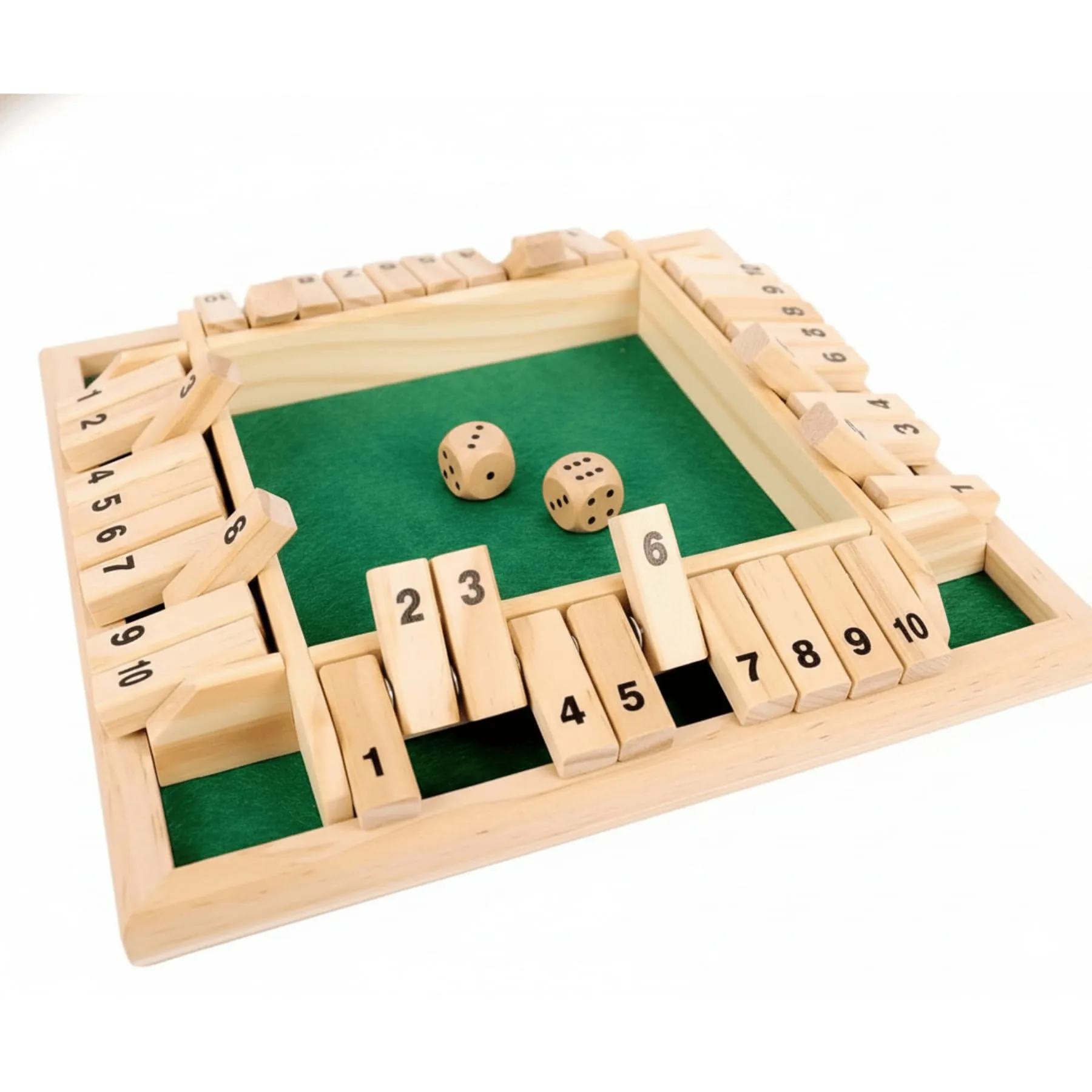 Shut the Box Family Board Game
