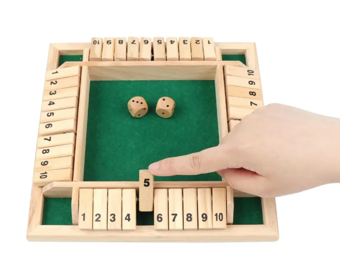 Shut the Box Family Board Game image 2