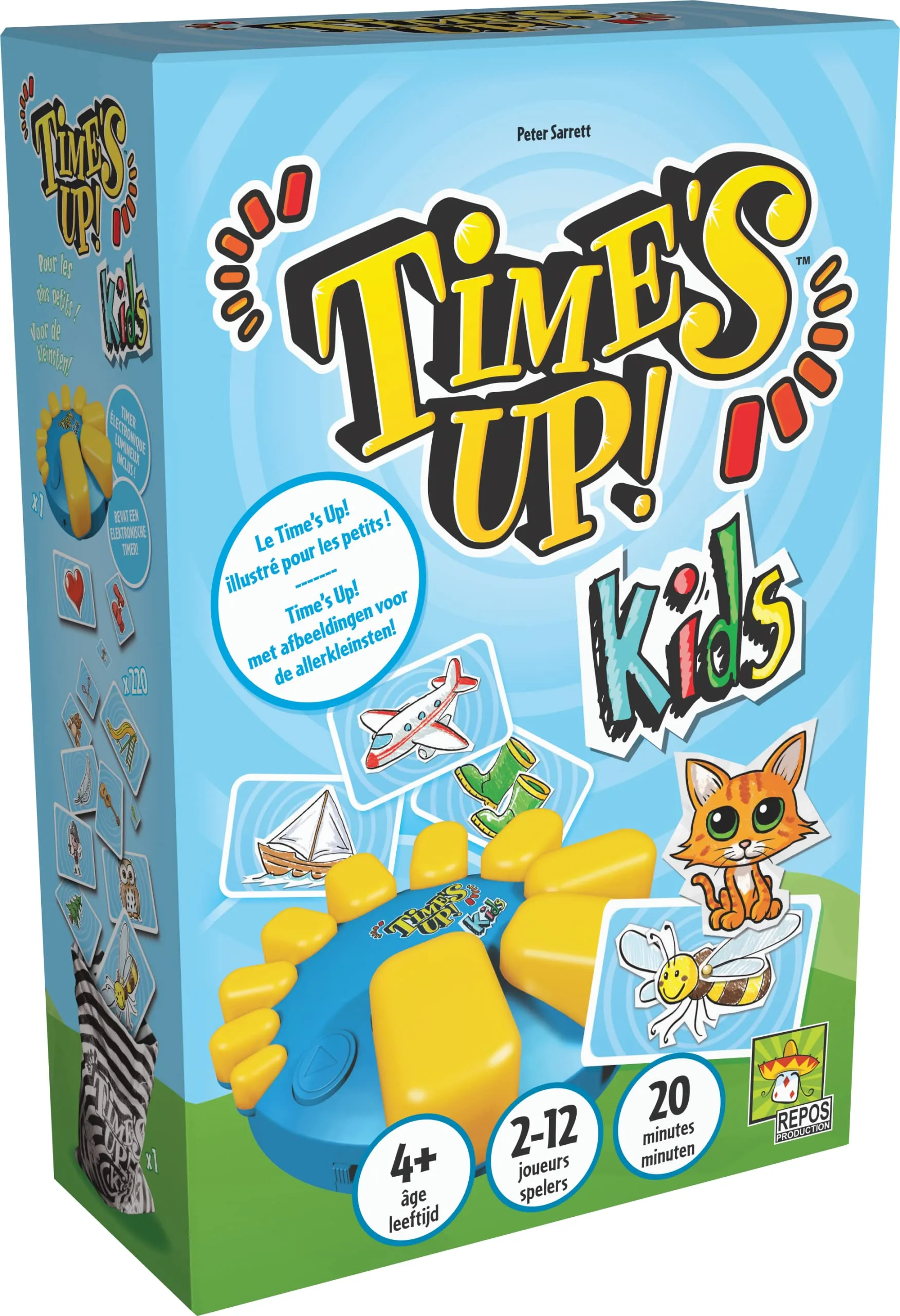 Time's Up Party Board Game